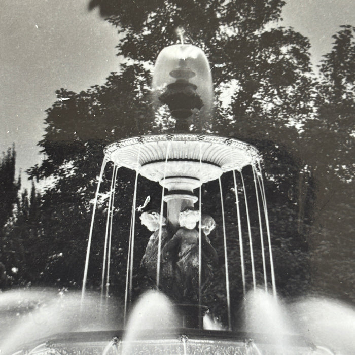 Vintage Postcard Lot 2 Glossy RPPC Geneva Switzerland Jet D Eau Jardin Anglais
