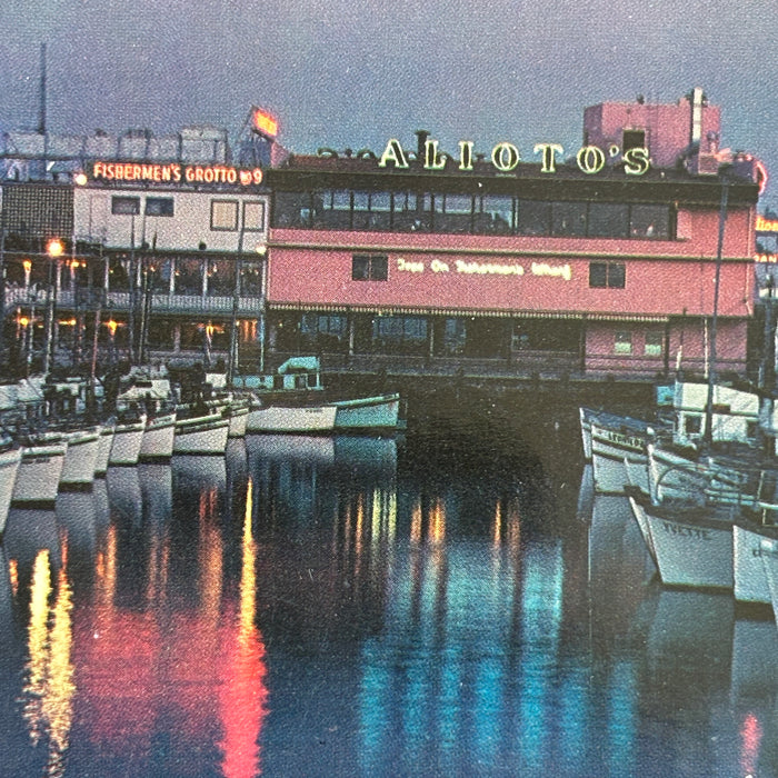 Vintage Postcard Lot San Francisco Golden Gate Cable Car Fishermans Wharf BART