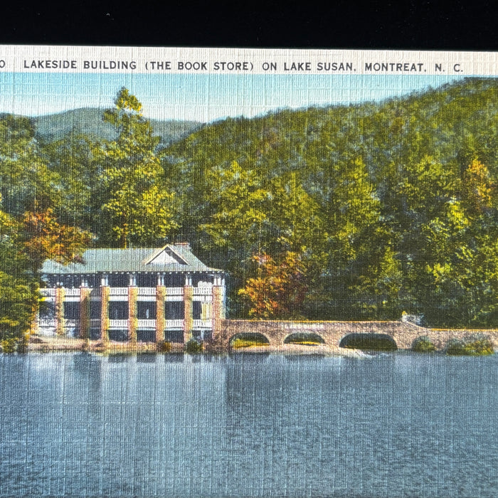 Vintage Postcard Lot North Carolina Lenoir Asheville College Tryon Night Cars