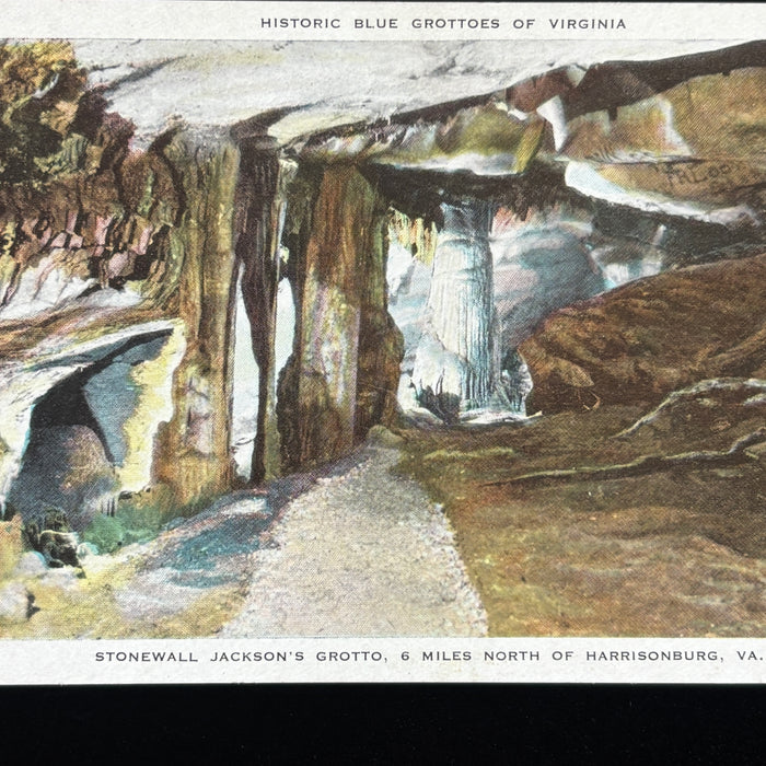 Vintage Postcard Lot Grand Caverns Lindbergh Bridge Luray Stonewall Grotto VA