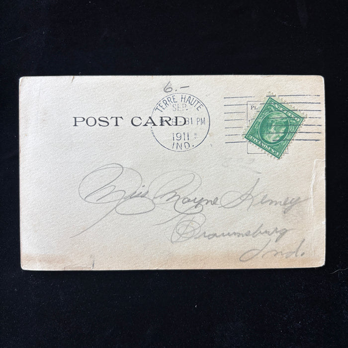 Antique Postcard 1911 Drink Milk Saint Marys Woods College Terre Haute Indiana