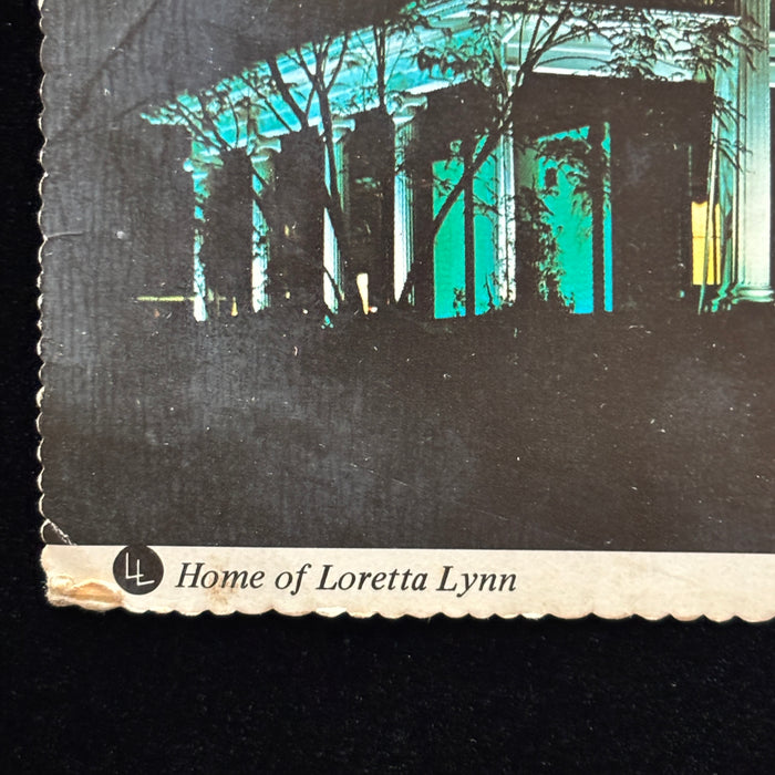 Vintage Postcard Sloppy Loretta Lynn Dude Ranch Hurricane Mills Tennessee Home