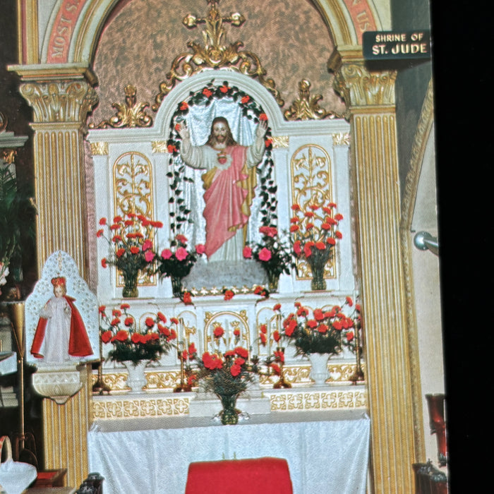 Vintage Postcard Postcard Lot Catholic Our Lady Genesee Abbey Rochester NY Altar