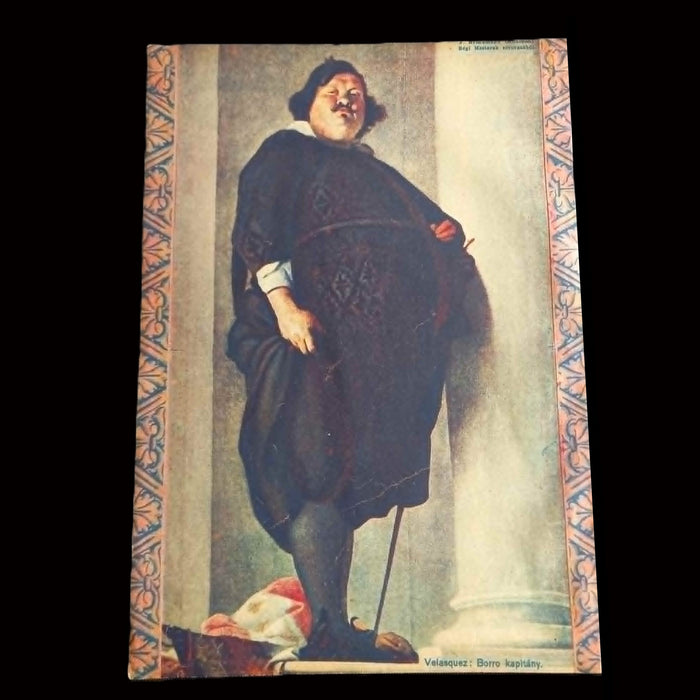 Vintage Art Prints 1930 Classical Men Holbein Van Dyck Masterpiece Wall Gallery Ephemera