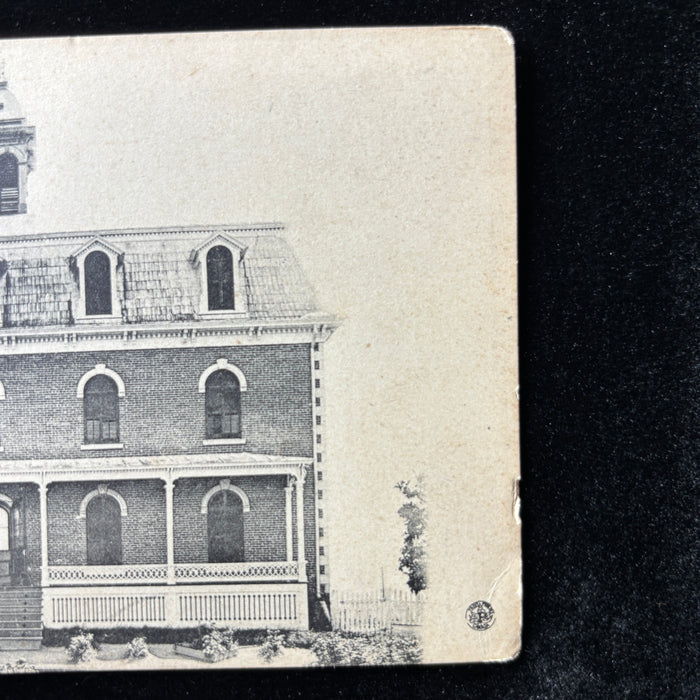 Antique Postcard 1908 Lost History Quebec Convent Sisters Assumption Posted NH
