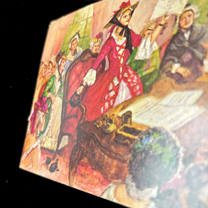 Vintage Postcard Penelope Barker Edenton Tea Party 1976 American Revolution