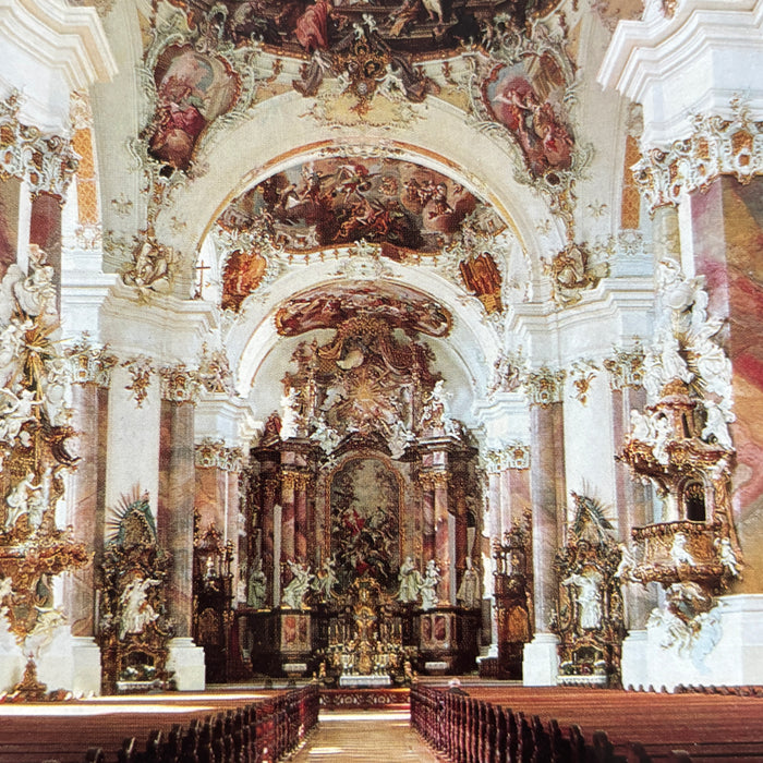Vintage Postcard Lot of 15 Germany Austria Church Interior Cathedral Baroque Art