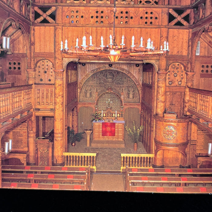 Vintage Postcard 5-Lot Germany Austria Church Interior Palace Hall Architecture
