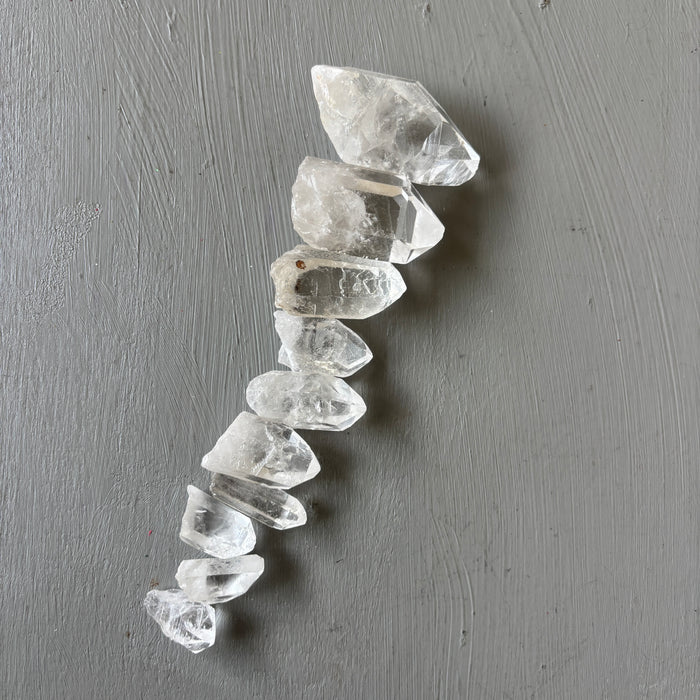 Heart Chakra Raw Crystal Love Set: 13 Quartz, Rose, Amethyst