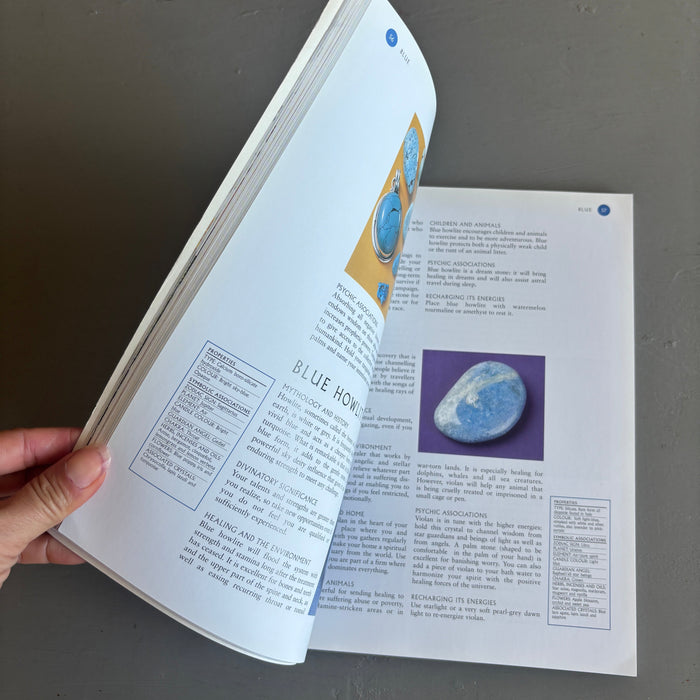 Illustrated Directory of Healing Crystals Paperback Book