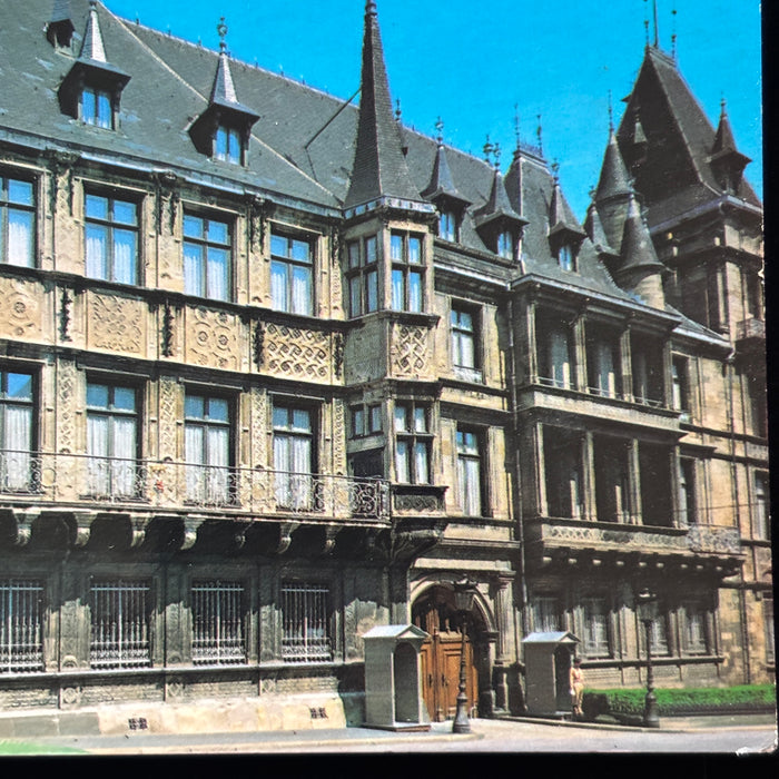 Vintage Postcard Lot Luxembourg Grand Ducal Palace Castle Church Altar European