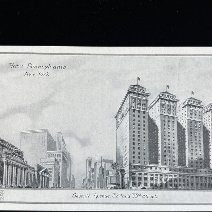Vintage Postcard Lot New York City Architecture Rockefeller Hotel Pennsylvania