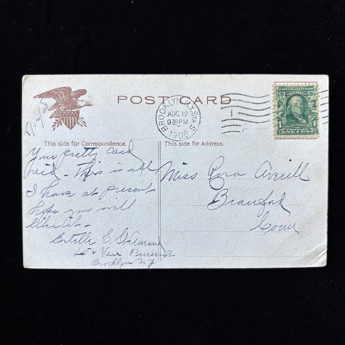Antique Postcard 1908 A Bit Of Nature By Sander Brooklyn NY Scenic Serene Art