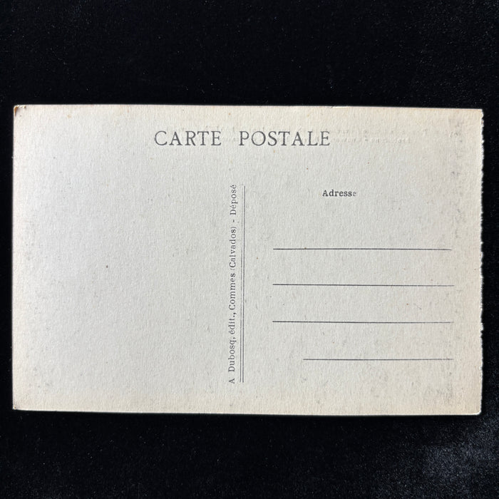 Vintage Postcard 1900s Pension for Ladies Bayeux France Benedictine Convent