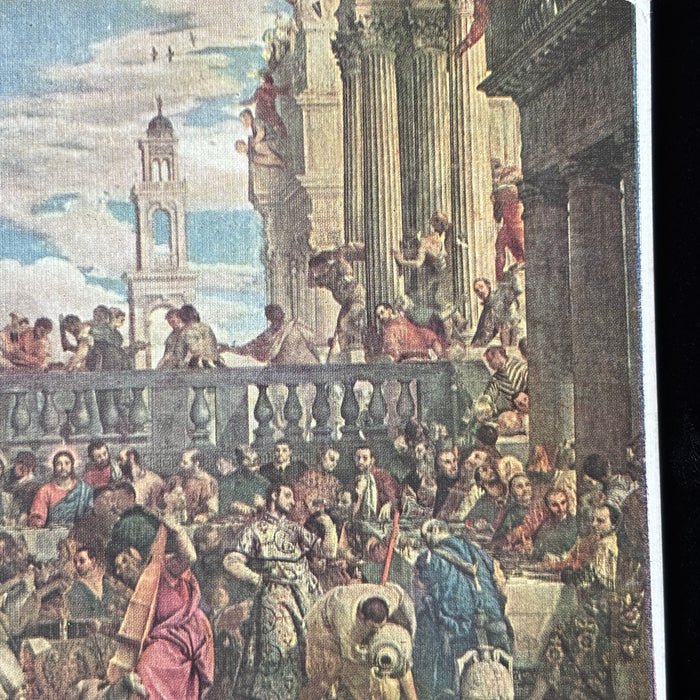 Antique Postcard Lot Louvre Museum Fine Art Wedding Cana Titian Bastien Lepage