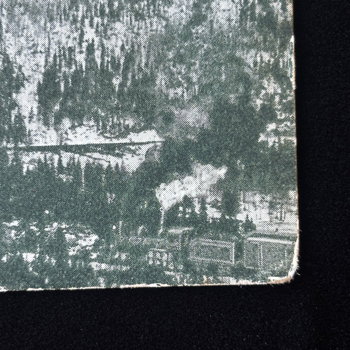 Antique Postcard Steam Train Argentine Central Railway Grays Peak Colorado