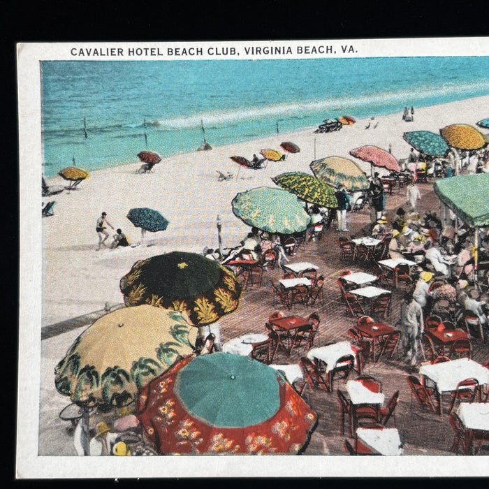 Vintage Postcard Lot Virginia Beach 1920s Cavalier Hotel Club Swimming Pool