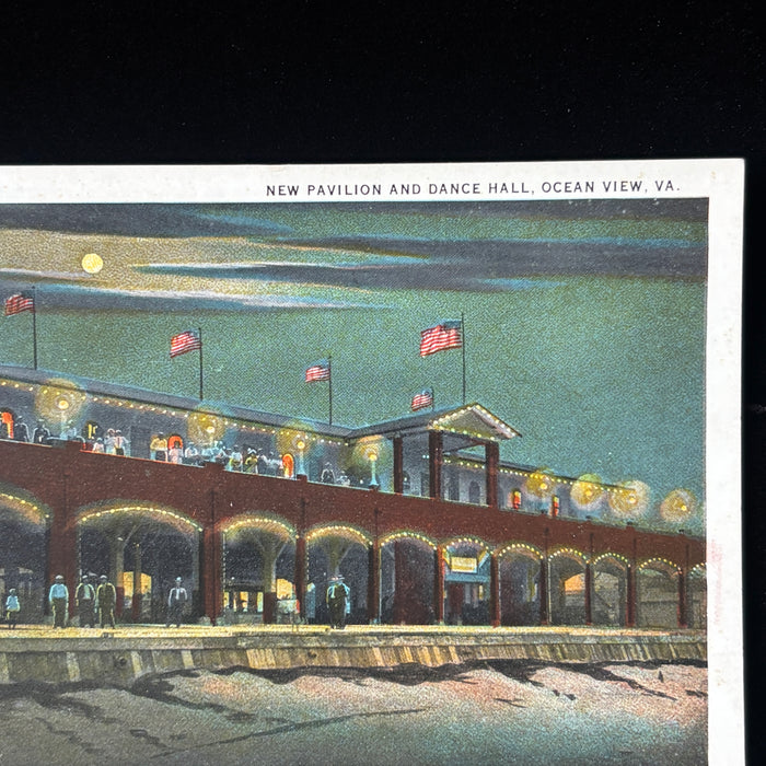 Vintage Postcard Lot Night Life Dance Cavalier Hotel Lighthouses Ocean Virginia