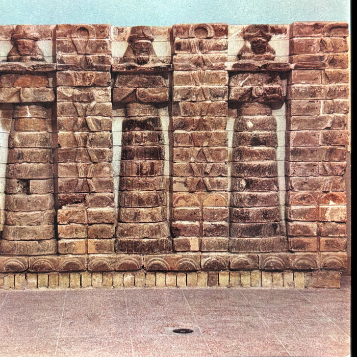 Vintage Postcard Lot Iraq Museum Prisoner Assyrian Sumerian Relief Antiquity Art