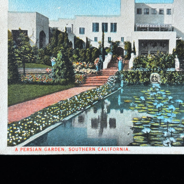 Vintage Postcard Lot Southern California Luxury Garden Lagoon Church San Diego