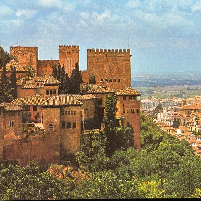 Vintage Postcard Lot Granada Spain Alhambra Moorish Architecture Art Ephemera