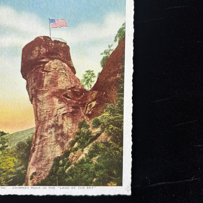 Vintage Postcard Lot Canoe Blue Ridge Mountain Chimney Rock Lake Lure Rivers
