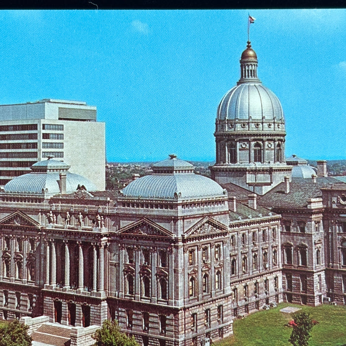 Vintage Postcard Lot Indiana Indianapolis State House Masonic Friendship Garden