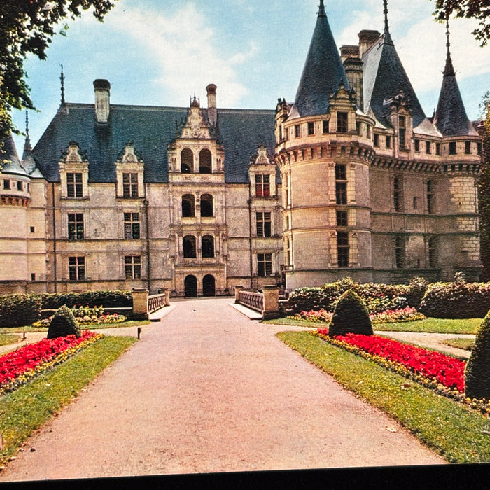 Vintage Postcard Lot France Castle Chateaux Architecture Social History Ephemera