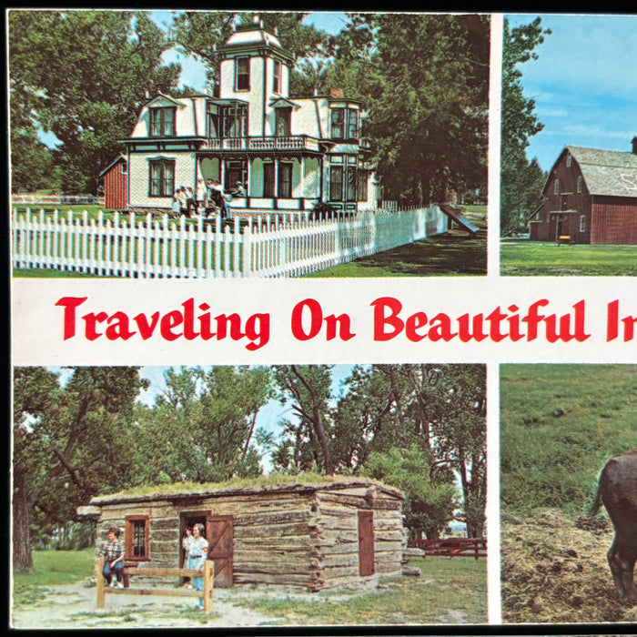 Vintage Postcard Lot Buffalo Bill Scouts Nebraska Rest Ranch Bellevue Church