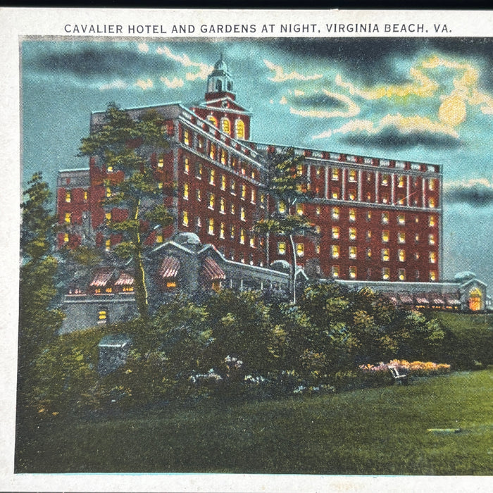 Vintage Postcard Lot Night Life Dance Cavalier Hotel Lighthouses Ocean Virginia