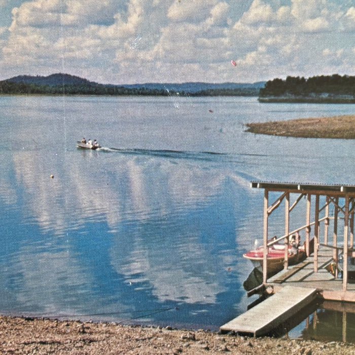 Vintage Postcard Lot Boat Lake Of The Ozarks Missouri Thunder Mountain Camdenton