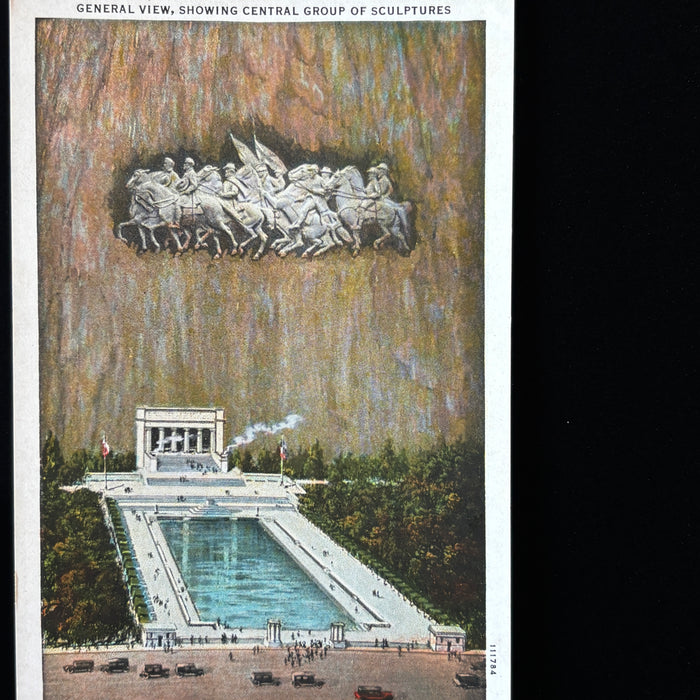 Vintage Postcard Lot 5 Stone Mountain Atlanta GA Historic Cars Mountain Monument