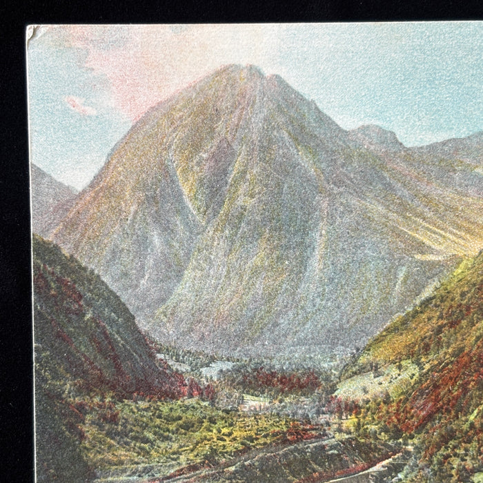 Antique Postcard 1900s Pyrenees Mountain Railway Alpine France Chemin de Fer