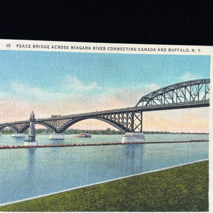 Vintage Postcard Lot Bridges Niagara Falls Peace Steel Arch Whirlpool Rapids NY