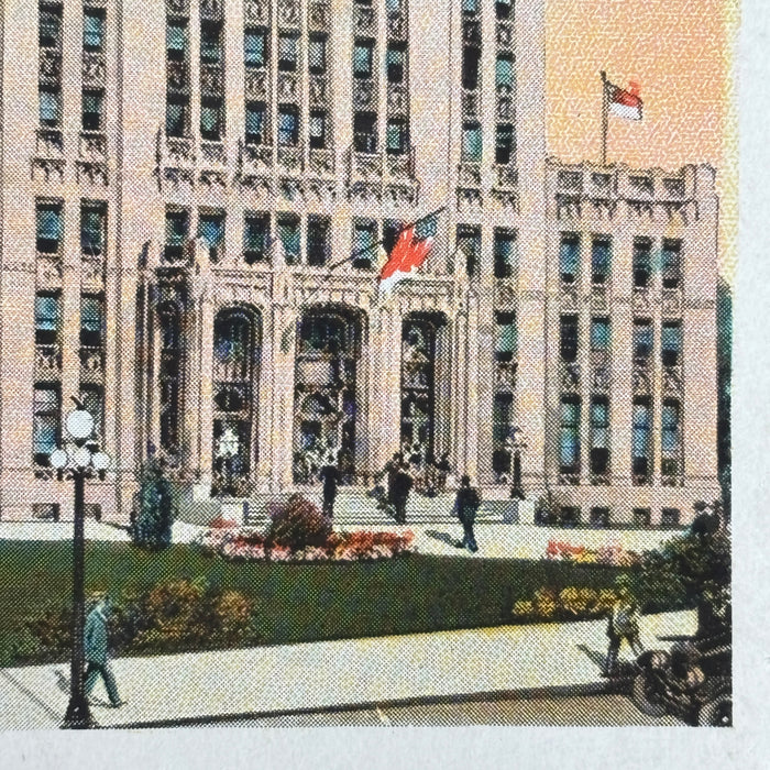 Vintage Postcard Lot 5 Atlanta GA Candler Airport City Hall Prison Post Office