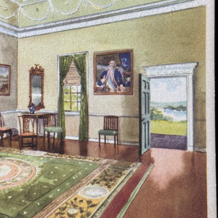 Vintage Postcard Lot George Washington Mansion Garden Art Deco Library Mt Vernon