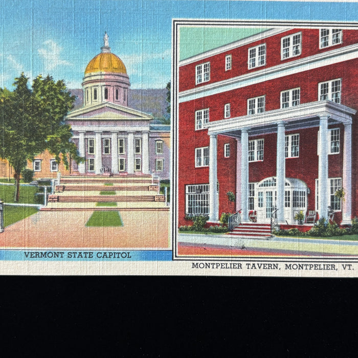 Vintage Postcard Lot Vermont Mountain Ira Chapel Montpelier Tavern Burlington