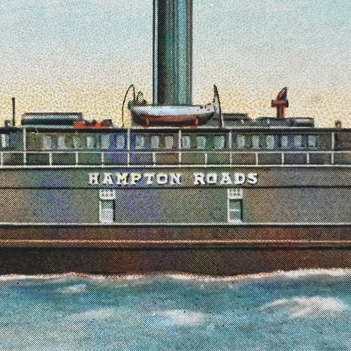 Vintage Postcard Lot Maritime Hot Dogs Norfolk Newport News Ferry Hampton VA