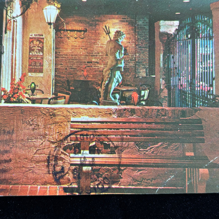 Vintage Postcard 1973 Speed Read Zappone’s Restaurant Neptune Ohio Sheraton Inn