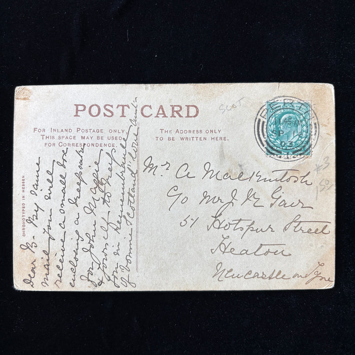 Antique Postcard 1903 Bonnie Scotland Fair Maid’s House Perth Walter Scott
