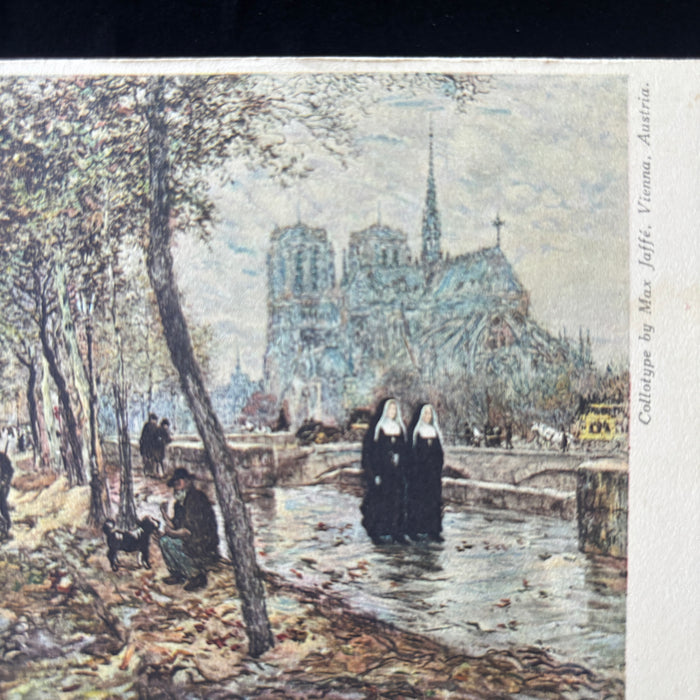 Antique Postcard Lot Catholic Art European Cathedral Nuns Holy Land Biblical Art