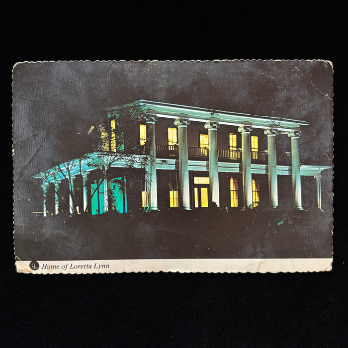 Vintage Postcard Sloppy Loretta Lynn Dude Ranch Hurricane Mills Tennessee Home