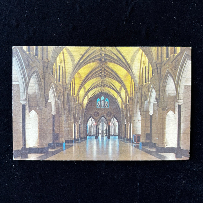 Vintage Postcard 1971 July Confederation Hall Parliament Hill Ottawa Canada