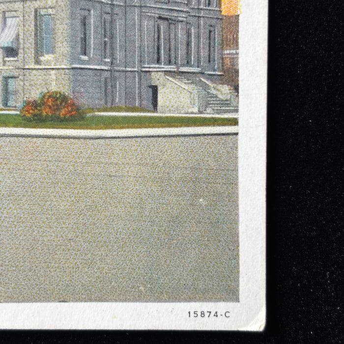 Vintage Postcard 1900s Frankfort Indiana Clinton County Court House Unused