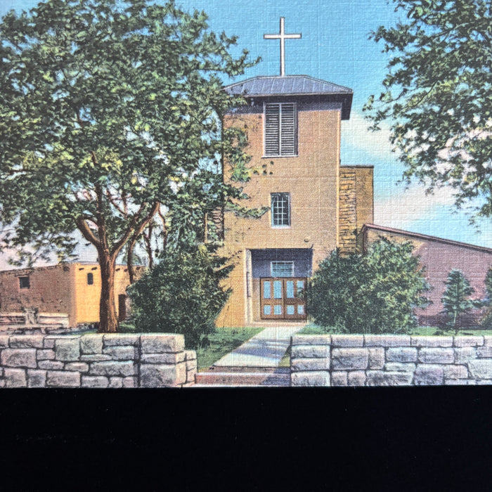Vintage Postcard Lot New Mexico San Miguel Mission Old Spanish Church Catholic