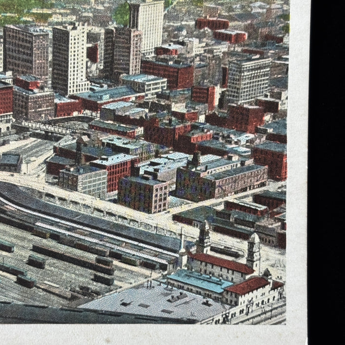Vintage Postcard Lot Rail to Air Atlanta GA Terminal Station Airport Car Viaduct