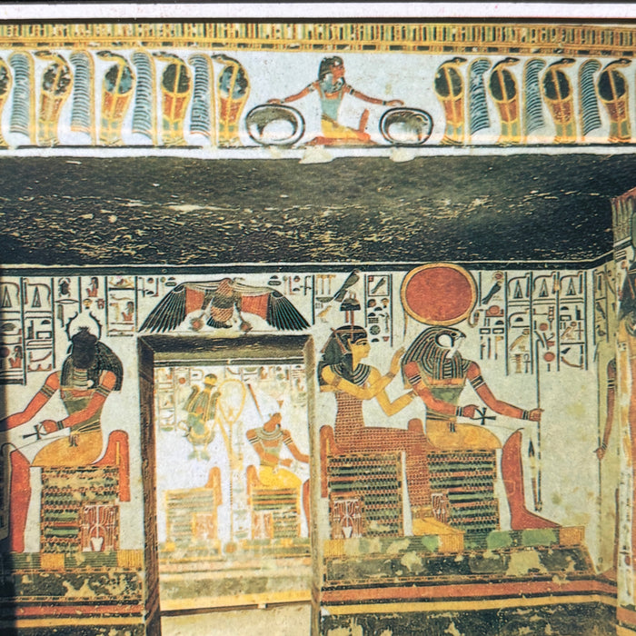 Vintage Postcard Lot Egypt Funeral Art Nefertari Valley Queens Sennedjem Mummy