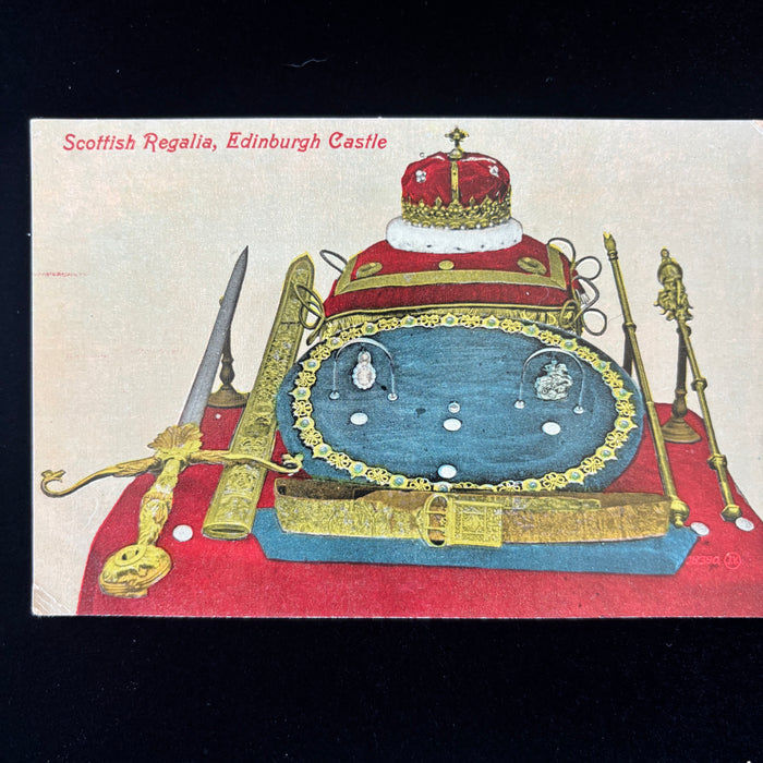 Vintage Postcard Lot Scotland Highlander Burns Edinburgh Castle Cannons Glasgow