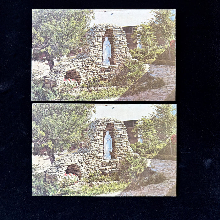 Vintage Postcard 1982 Set St Johns Hospital Texas Parishioner Notification Lot
