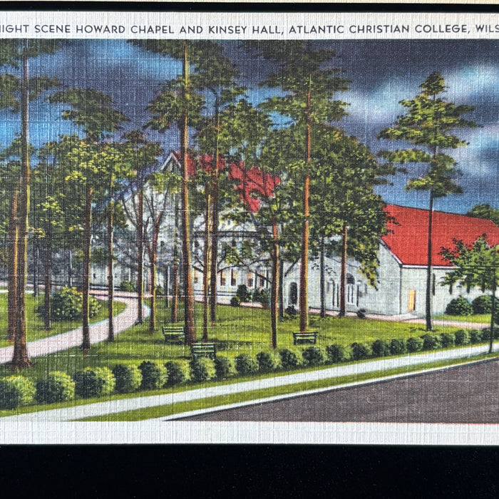 Vintage Postcard Lot North Carolina Lenoir Asheville College Tryon Night Cars